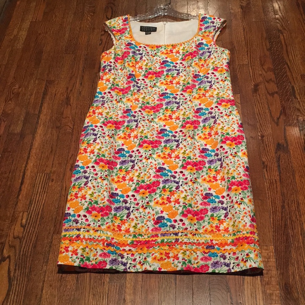 Spenser Jeremy floral cotton sleeveless dress 10